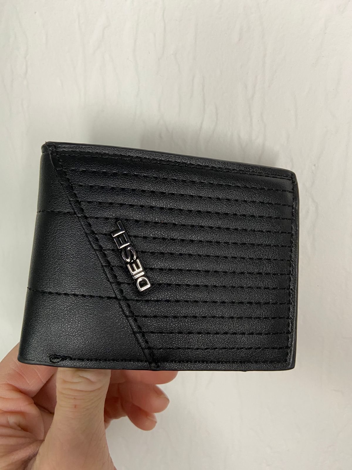 Billetera premiun Diesel black  #010