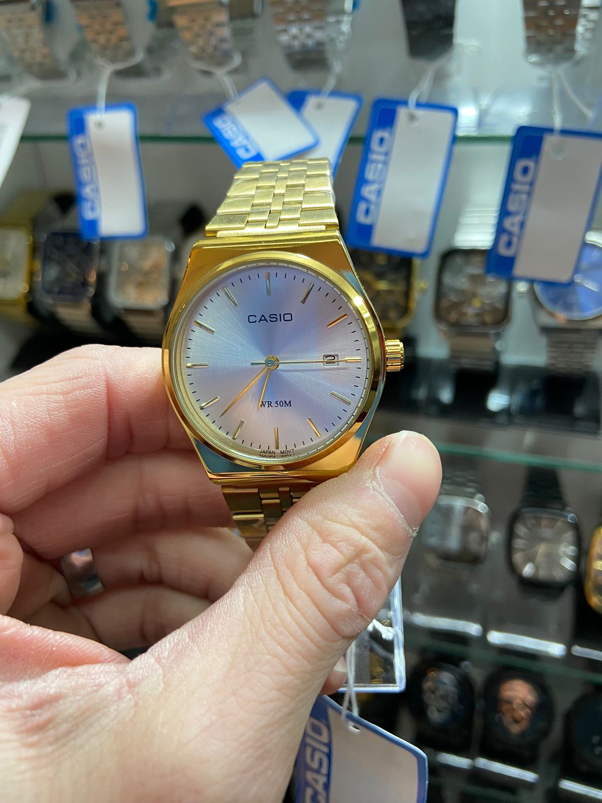 CASIO A163WE-2AVT “Ocean Mirror Edition” #012