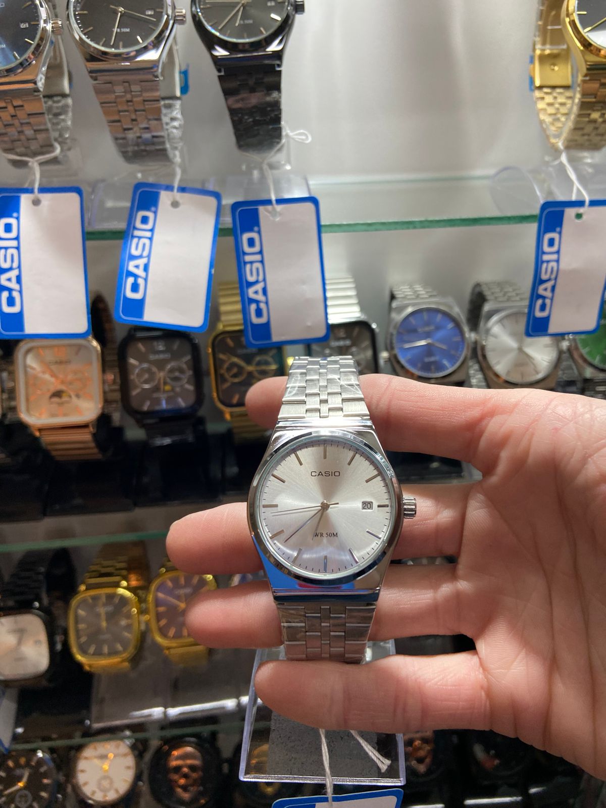 CASIO A700WE-2C “White Chrome Deluxe” #015