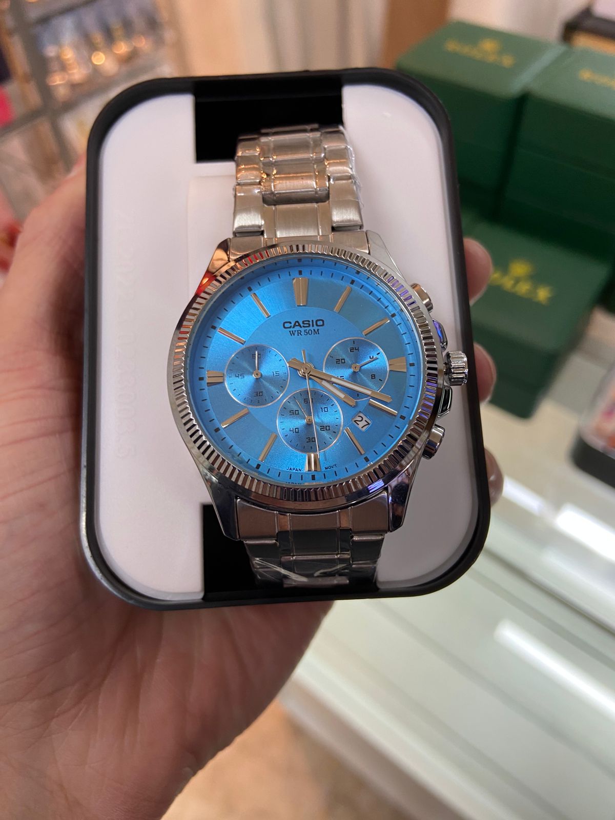 CASIO EFR-540SB “Blue Royal Chrono”