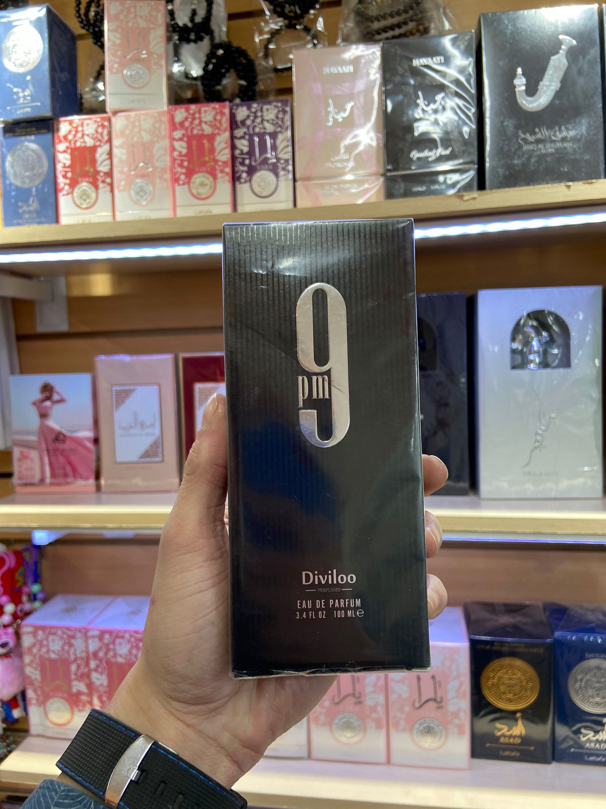 PERFUME ARABE AFNAN CLUB 9PM BLEU #0122