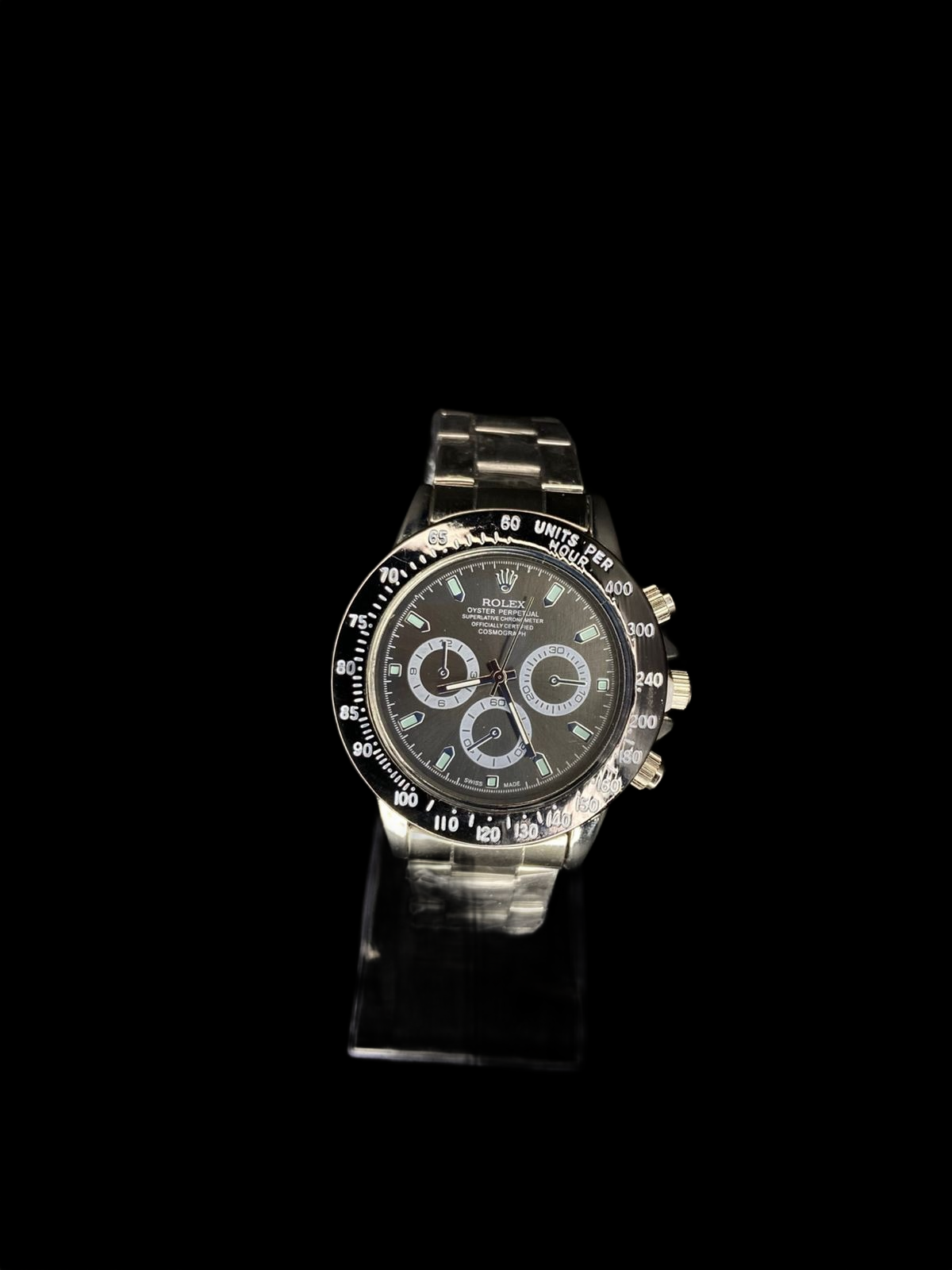 coleccion "Drako Noir " reloj premiun con caja y accesorios #037