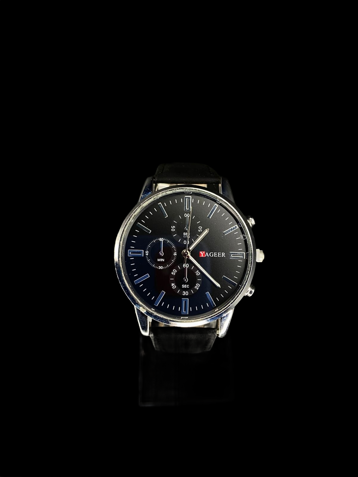 coleccion "Drako Noir " reloj premiun con caja y accesorios #016